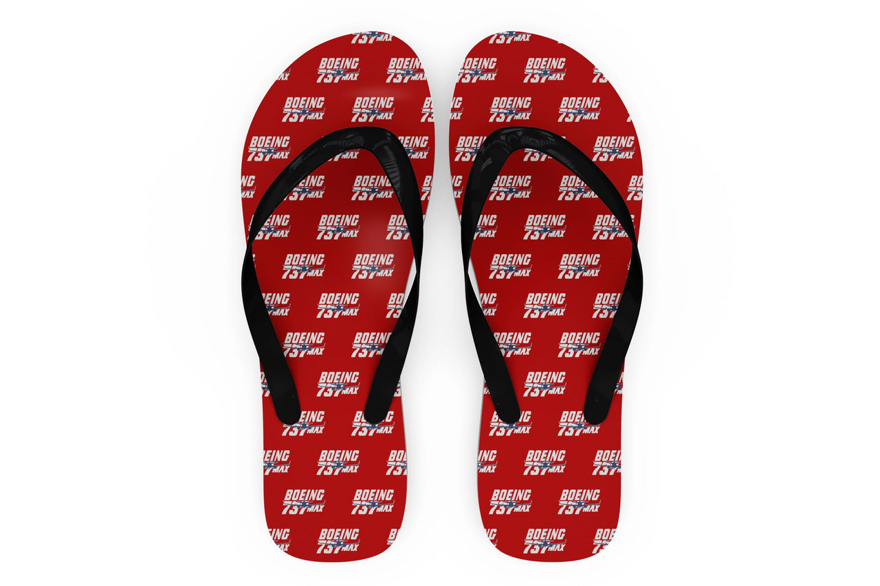 Amazing 737 Max Designed Slippers (Flip Flops)