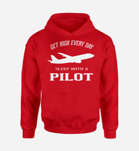 Thumbnail for Get High Every Day Sleep With A Pilot Designed Hoodies