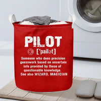 Thumbnail for Pilot [Noun] Designed Laundry Baskets