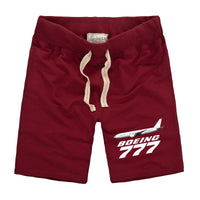 Thumbnail for The Boeing 777 Designed Cotton Shorts