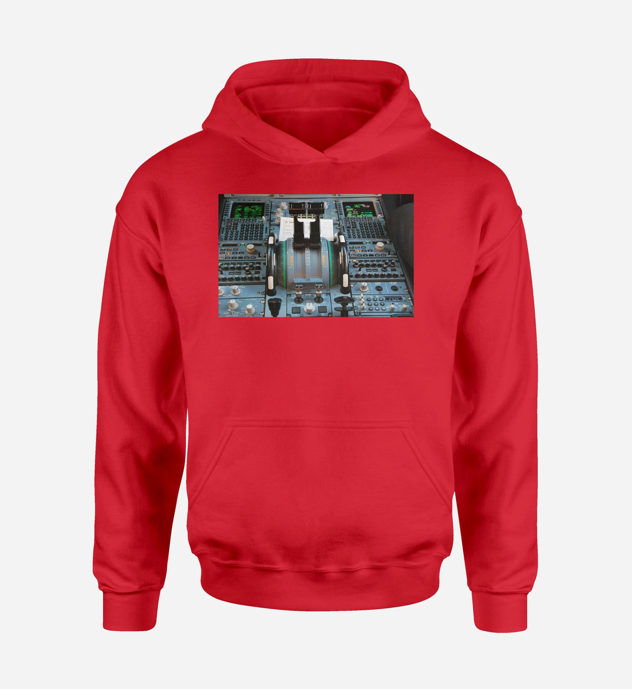 Airbus A320 Cockpit Designed Hoodies