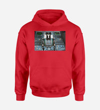 Thumbnail for Airbus A320 Cockpit Designed Hoodies