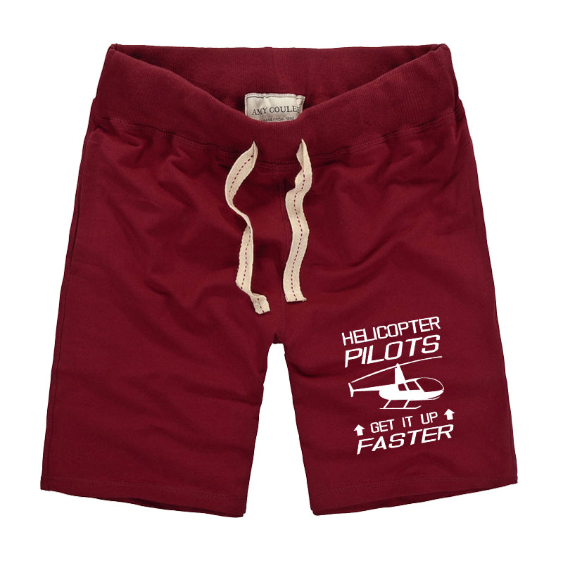 Helicopter Pilots Get It Up Faster Designed Cotton Shorts
