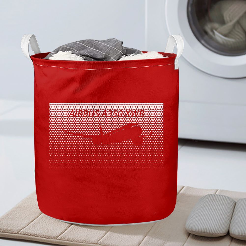 Airbus A350XWB & Dots Designed Laundry Baskets