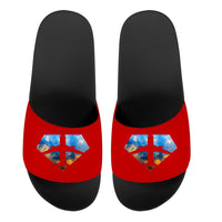 Thumbnail for Supermen of The Skies (Sunrise) Designed Sport Slippers