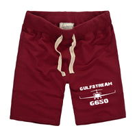 Thumbnail for Gulfstream G650 & Plane Designed Cotton Shorts