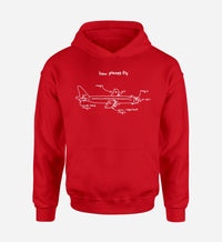 Thumbnail for How Planes Fly Designed Hoodies