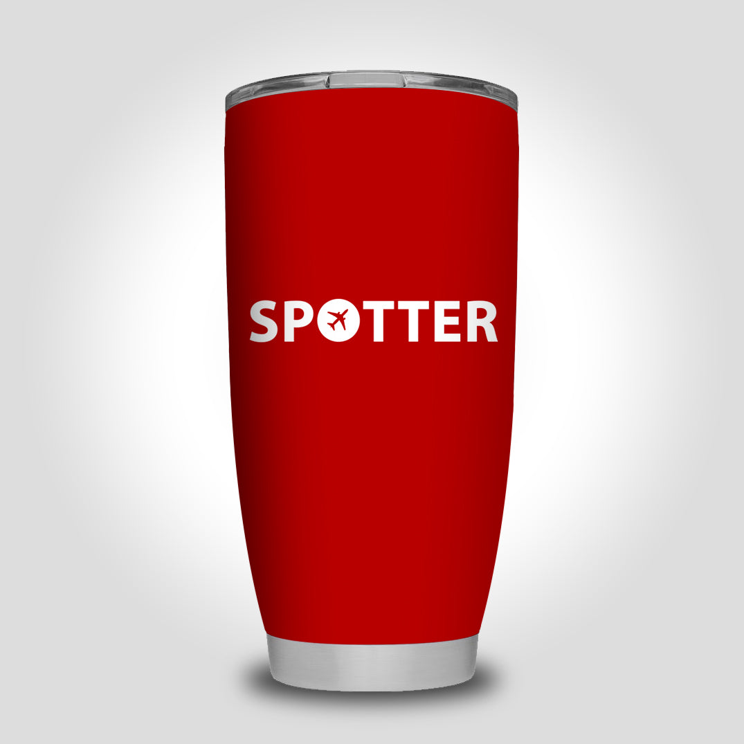 Spotter Designed Tumbler Travel Mugs