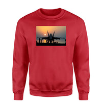 Thumbnail for Military Jet During Sunset Designed Sweatshirts