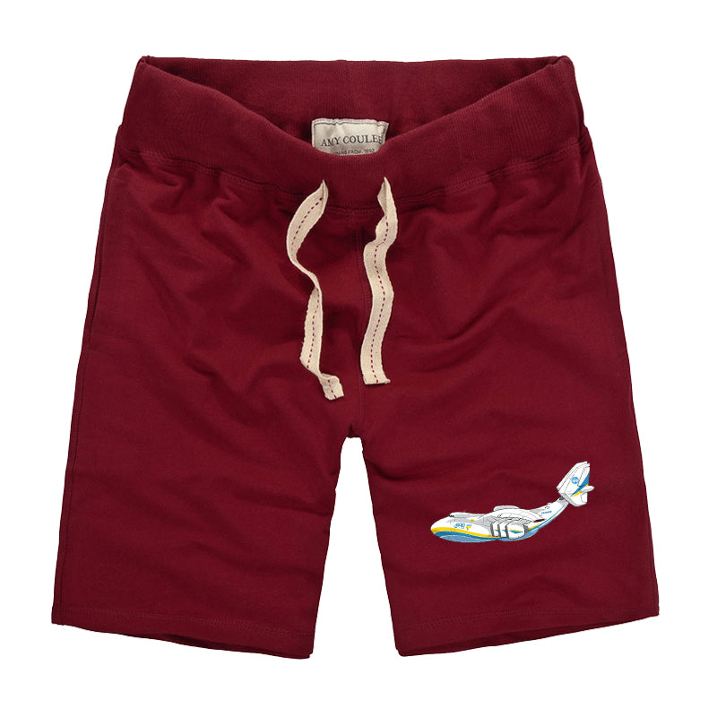 RIP Antonov An-225 Designed Cotton Shorts