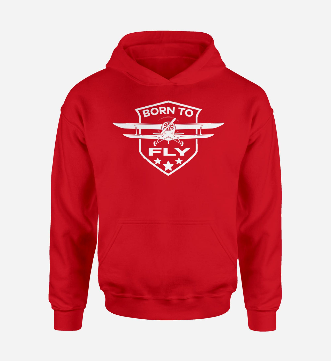 Born To Fly Designed Designed Hoodies