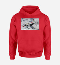 Thumbnail for US Air Force Show Fighter Jet 16 Designed Hoodies