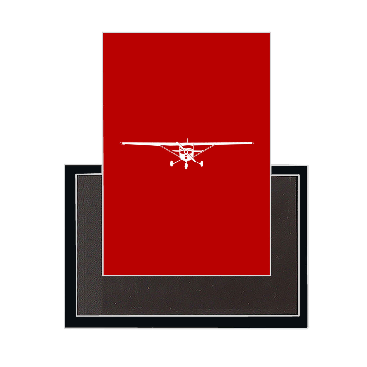 Cessna 172 Silhouette Designed Magnets