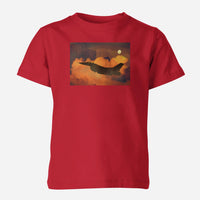 Thumbnail for Departing Fighter Jet 16 Designed Children T-Shirts