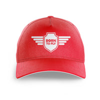 Thumbnail for Born To Fly & Badge Printed Hats