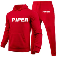 Thumbnail for Piper & Text Designed Hoodies & Sweatpants Set