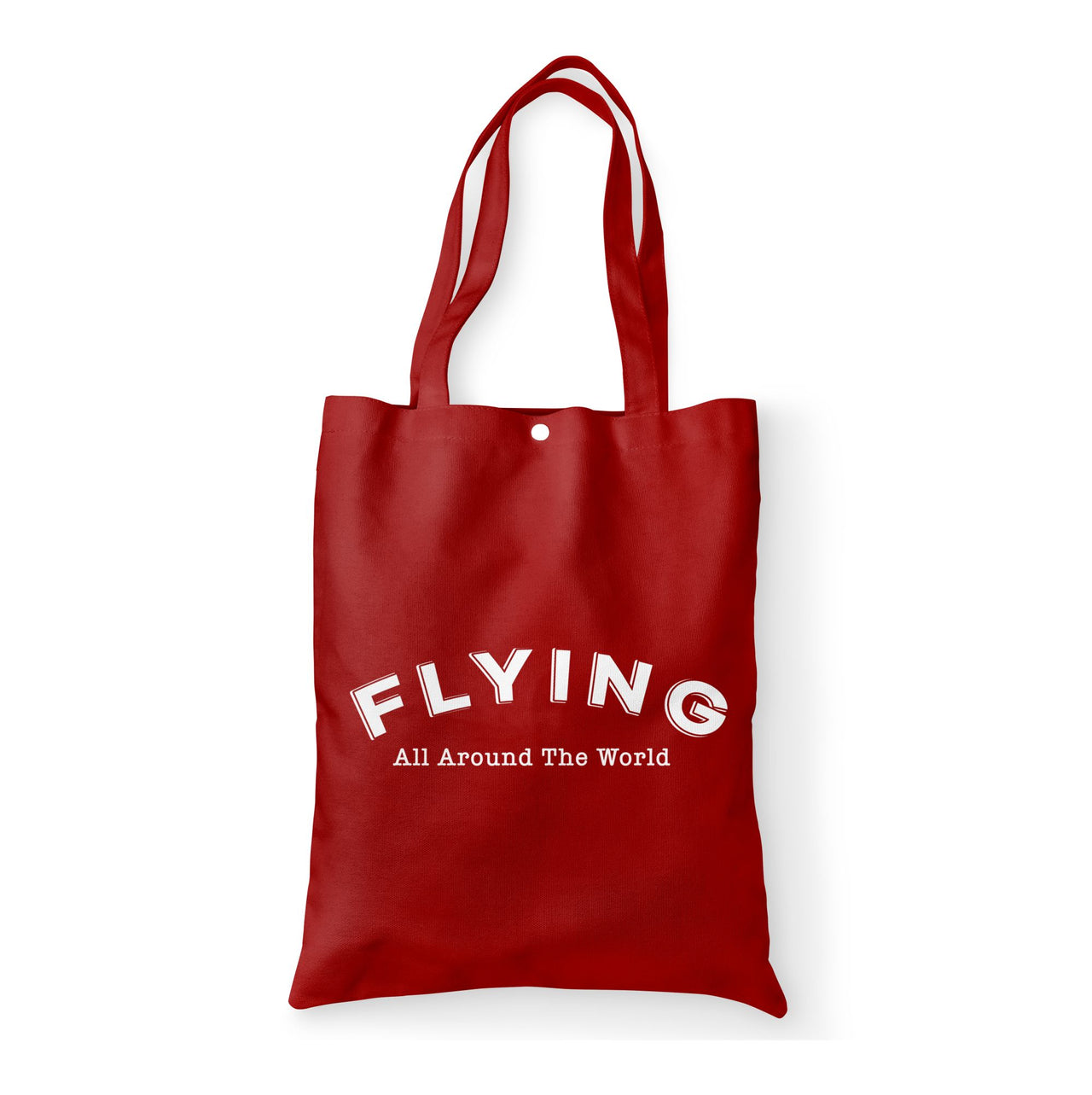 Flying All Around The World Designed Tote Bags