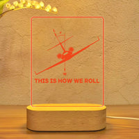 Thumbnail for This is How We Roll Designed Night Lamp