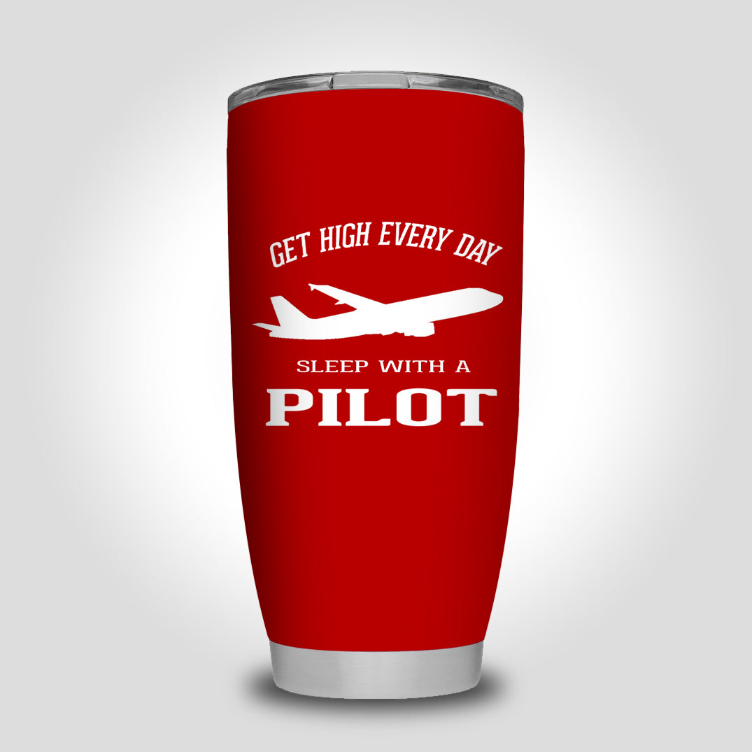 Get High Every Day Sleep With A Pilot Designed Tumbler Travel Mugs