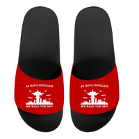 Thumbnail for Air Traffic Controllers - We Rule The Sky Designed Sport Slippers