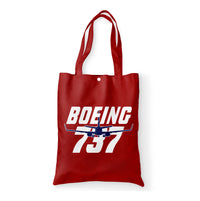 Thumbnail for Amazing Boeing 737 Designed Tote Bags