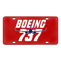 Thumbnail for Amazing Boeing 737 Designed Metal (License) Plates