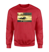 Thumbnail for Departing Jet Aircraft Designed Sweatshirts