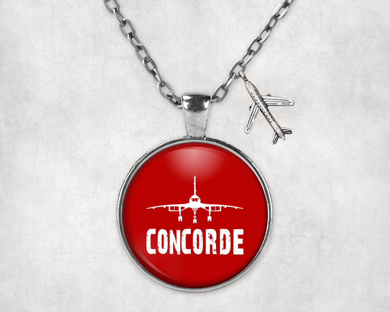 Concorde & Plane Designed Necklaces