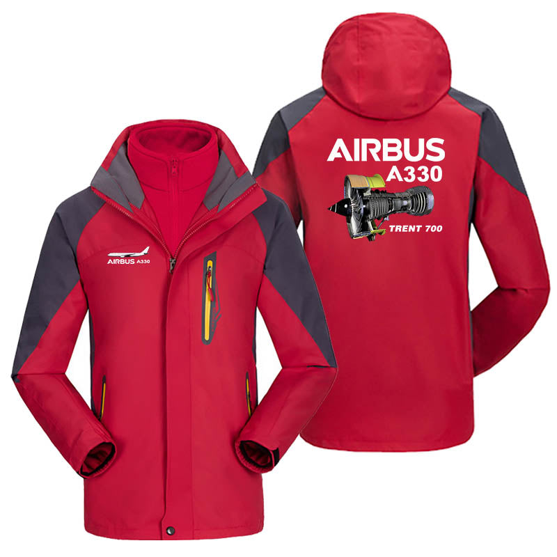 Airbus A330 & Trent 700 Engine Designed Thick Skiing Jackets