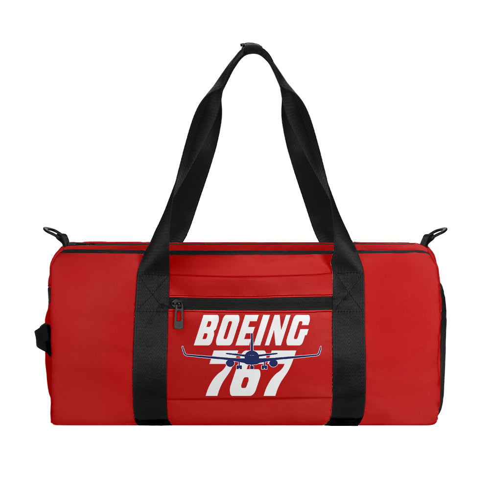 Amazing Boeing 767 Designed Sports Bag