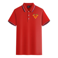 Thumbnail for Supermen of The Skies (Sunset) Designed Stylish Polo T-Shirts