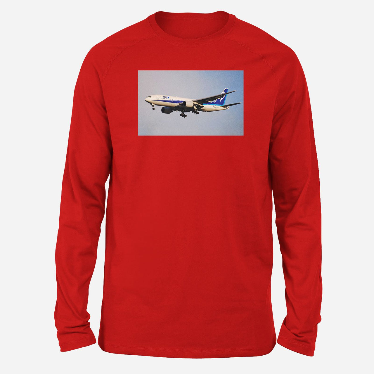 ANA's Boeing 777 Designed Long-Sleeve T-Shirts