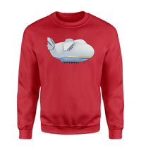 Thumbnail for Antonov 225 Side Profile Designed Sweatshirts