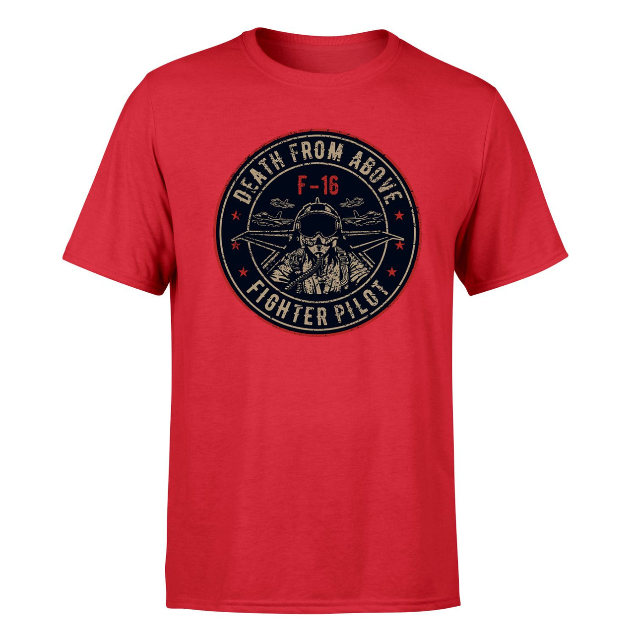 Fighter Jet 16 - Death From Above Designed T-Shirts