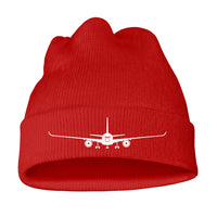 Thumbnail for Airbus A350 Silhouette Knit 3D Beanies