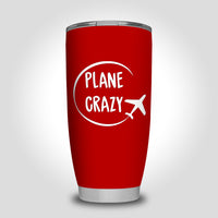 Thumbnail for Plane Crazy Designed Tumbler Travel Mugs