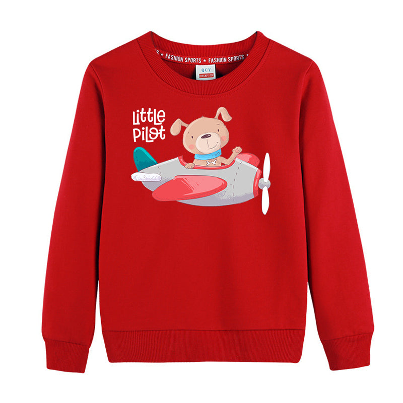 Little Pilot Designed "CHILDREN" Sweatshirts