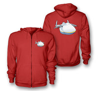 Thumbnail for Antonov 225 (3) Designed Zipped Hoodies