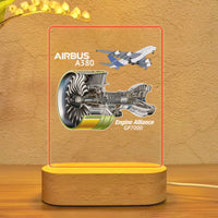 Thumbnail for Airbus A380 & GP7000 Engine Designed Night Lamp
