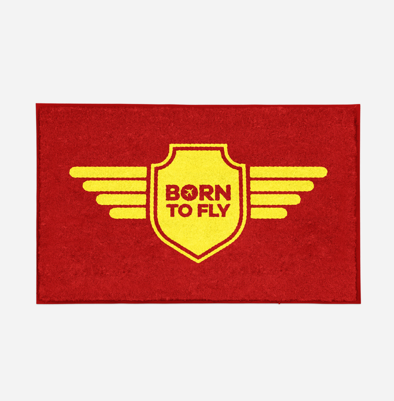 Born To Fly & Badge Designed Door Mats