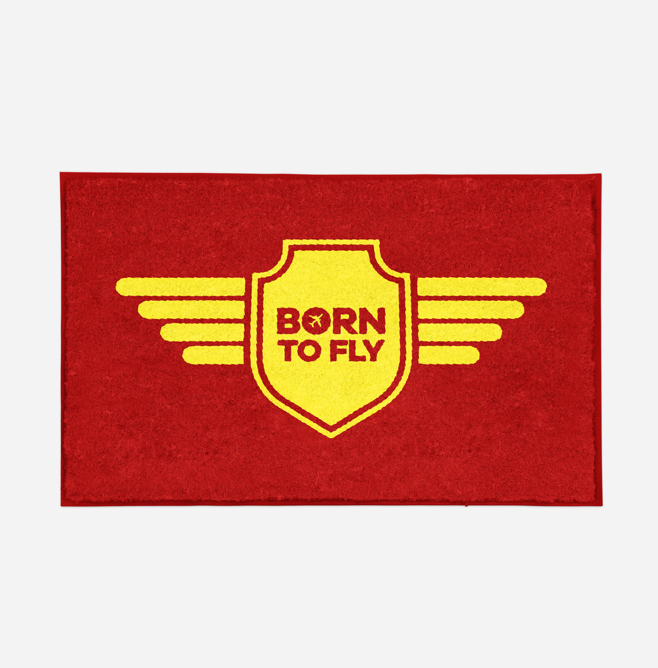 Born To Fly & Badge Designed Door Mats