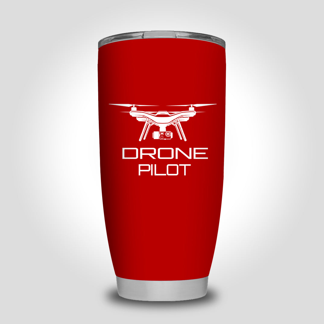 Drone Pilot Designed Tumbler Travel Mugs
