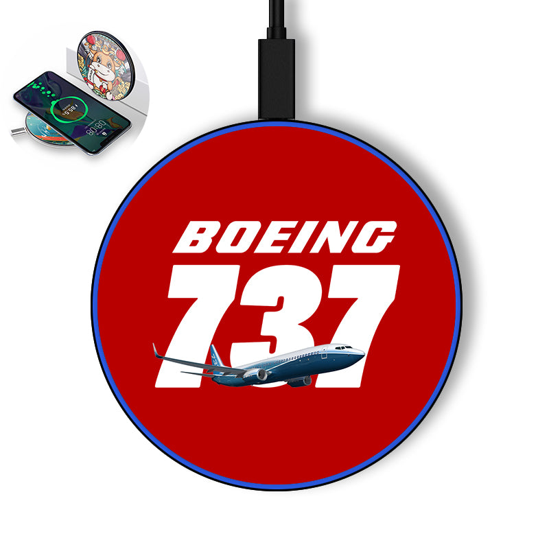 Super Boeing 737+Text Designed Wireless Chargers