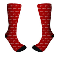 Thumbnail for Special Cessna Text Designed Socks