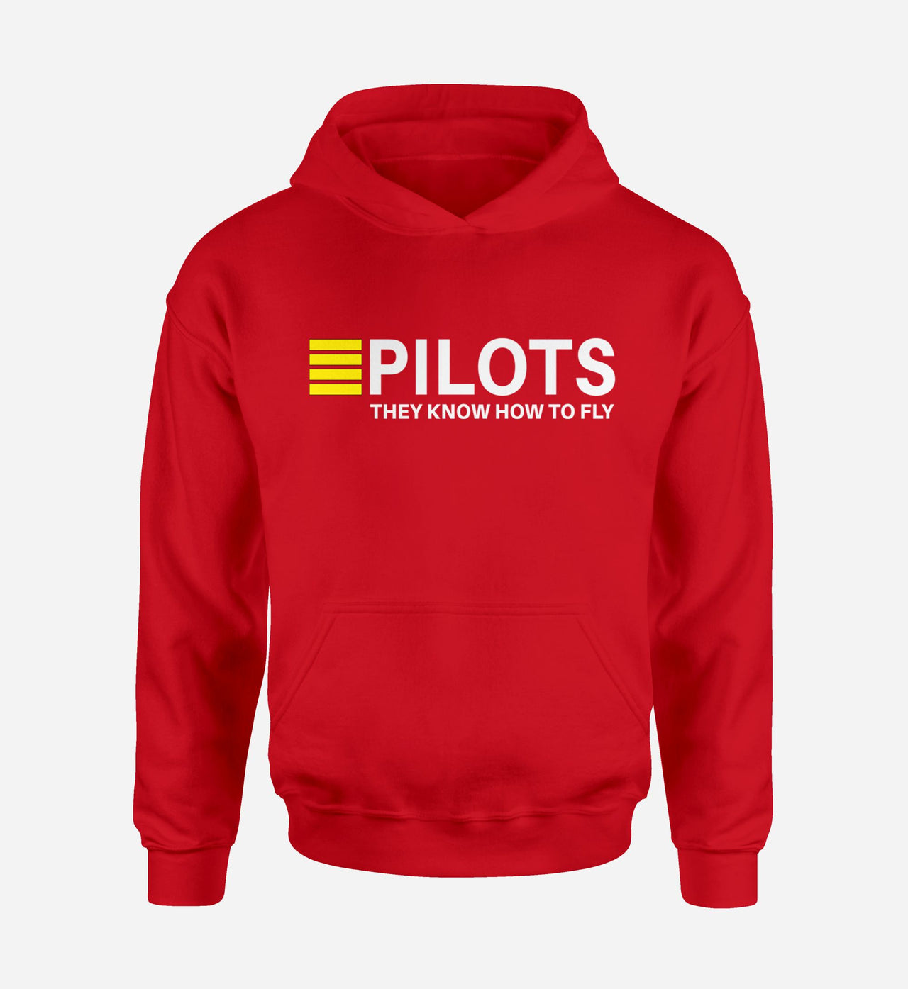 Pilots They Know How To Fly Designed Hoodies