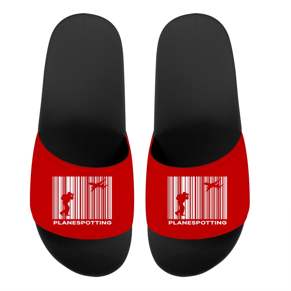 Planespotting Designed Sport Slippers