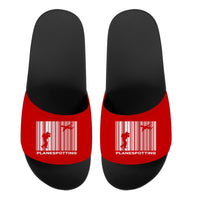 Thumbnail for Planespotting Designed Sport Slippers