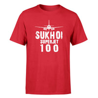 Thumbnail for Sukhoi Superjet 100 & Plane Designed T-Shirts