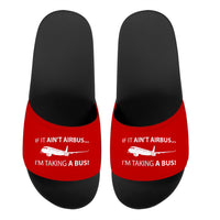 Thumbnail for If It Ain't Airbus I'm Taking A Bus Designed Sport Slippers
