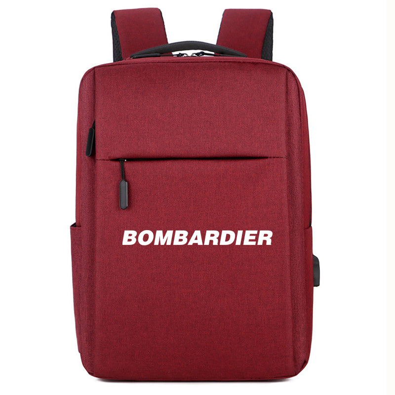 Bombardier & Text Designed Super Travel Bags